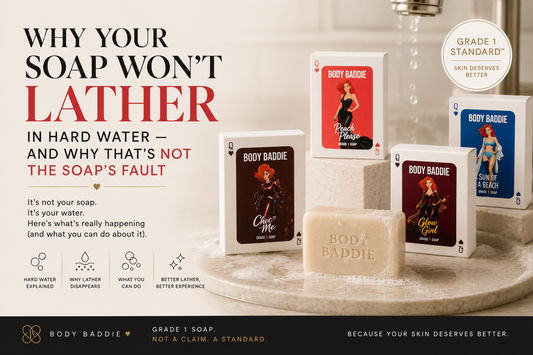 Why Your Soap Won't Lather in Hard Water — And Why That's Not the Soap's Fault