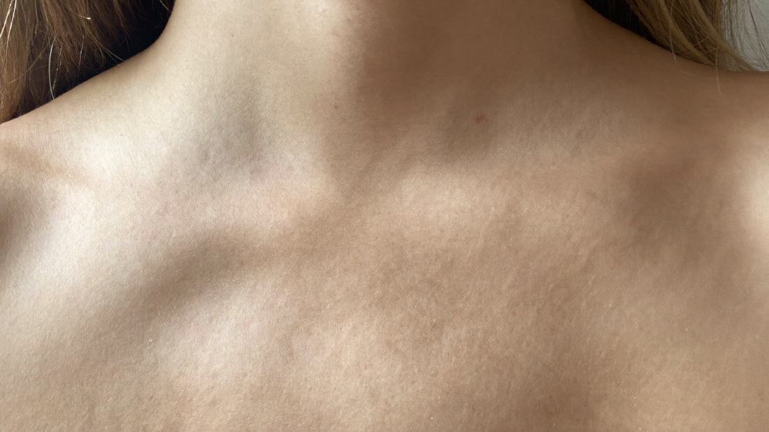 Why is my neck darker than my face